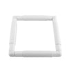 Universal Clip Frame, Cross Stitch Frame Q Snap Frame Square Plastic Embroidery Cross-Stitch Frame for Embroidery, Quilting, Needlepoint,