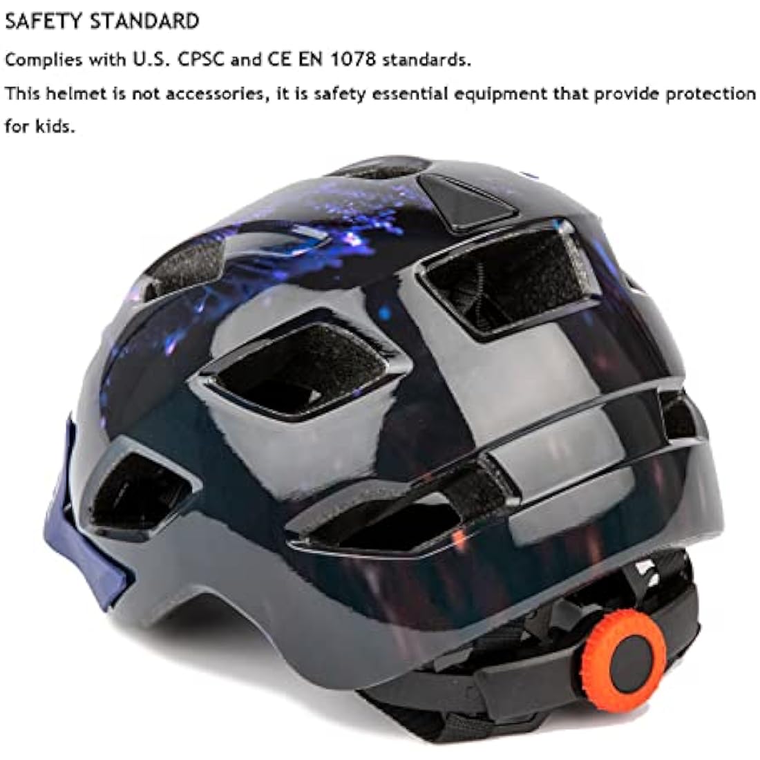 Kids Helmet, Exclusky Kids Bike Helmet Child Boys Girls Bike Helmet Age 5-13 Adjustable Bicycle Scooter Skating Cycle Helmet 50-57cm