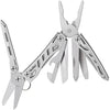 NexTool Mini Flagship 10 in 1 Multi-Tool, Multitool with Multitools Pliers, Camping Pliers, Can Opener, Scissors, Screwdriver, Bottle Opener, Gifts for Men, Father's Day Gifts-Silver