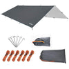 Unigear Tarp Rain Fly Tarp Waterproof Tent Cover Hiking Shelter Foldable Lightweight Waterproof for Camping and Protection Against Rain, Snow and Sun