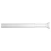 Sealskin Shower Curtain Tension Rod, extensible, Metal, White, 2 X 2 X 115 cm