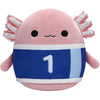Squishmallows Original 7.5-Inch Archie the Axolotl with Soccer Jersey - Little Official Plush