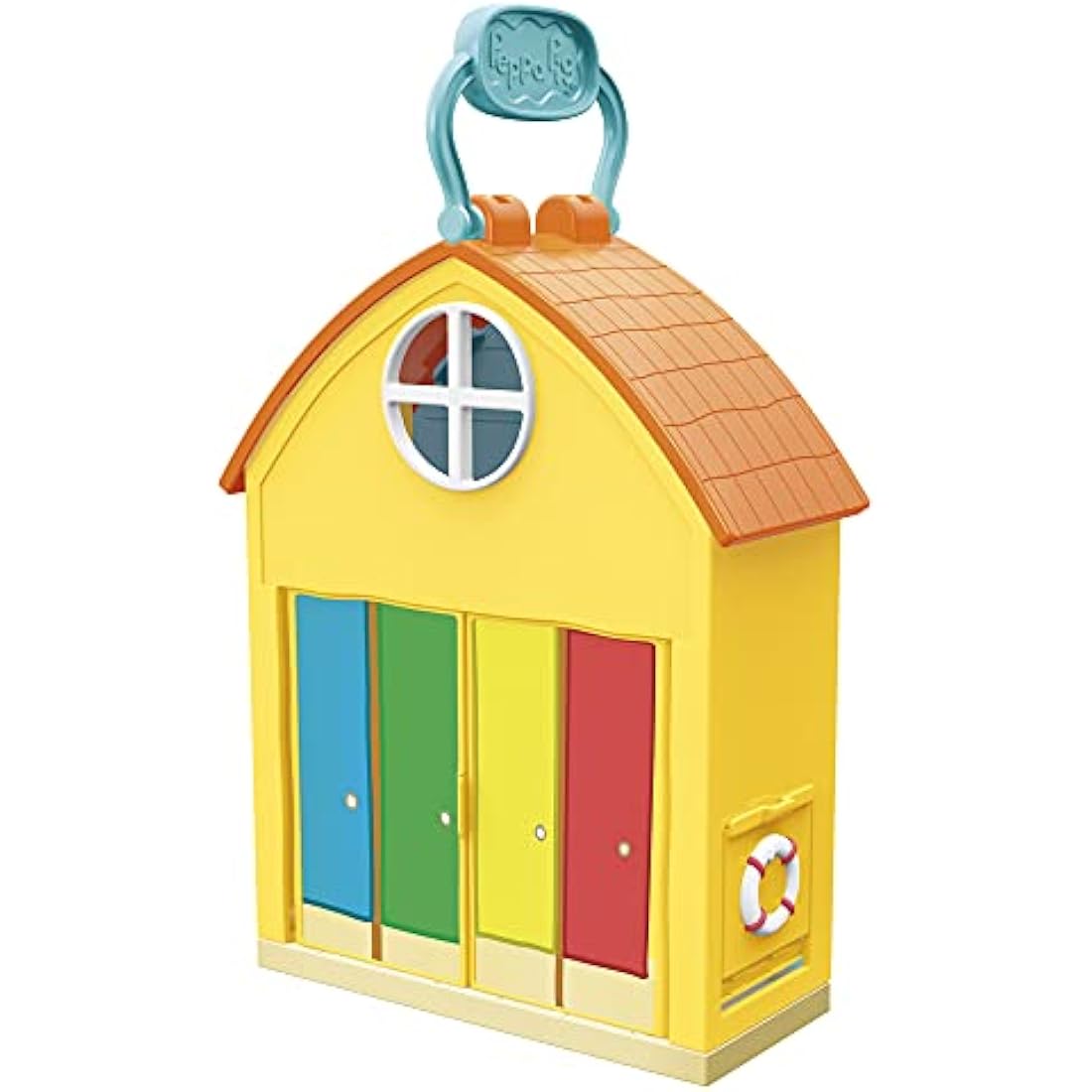 Peppa Pig Peppa’s Adventures Peppa’s Swimming Pool Fun Playset Preschool Toy, Includes 1 Figure and 4 Accessories, F2194