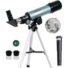 Mijiao Telescope for Kids, Astronomical Telescope Zoom 90X HD Outdoor Monocular Space Telescopes Portable Refractor Spotting Scope With Tripod, Telescope for Adults, Kids and Beginner