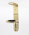 WALL MOUNT 300ml SINGLE DISPENSER GOLD CHROME HOLDER Ideal for Sea Kelp Bottles