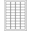 SmithPackaging A4 Self Adhesive Address Labels, 40 Labels Per Sheet, 100 Sheets, 45.7 x 25.4mm 4000 Labels