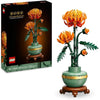 LEGO Botanicals Chrysanthemum Artificial Flower Building Set - Faux Plant Gift for Mothers - Creative Model Kit for Adults to Build - Home Office Decor from the Botanical Collection - 10368