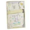 Little Ones Embroidered Bib, Hat & Mittens Gift Set