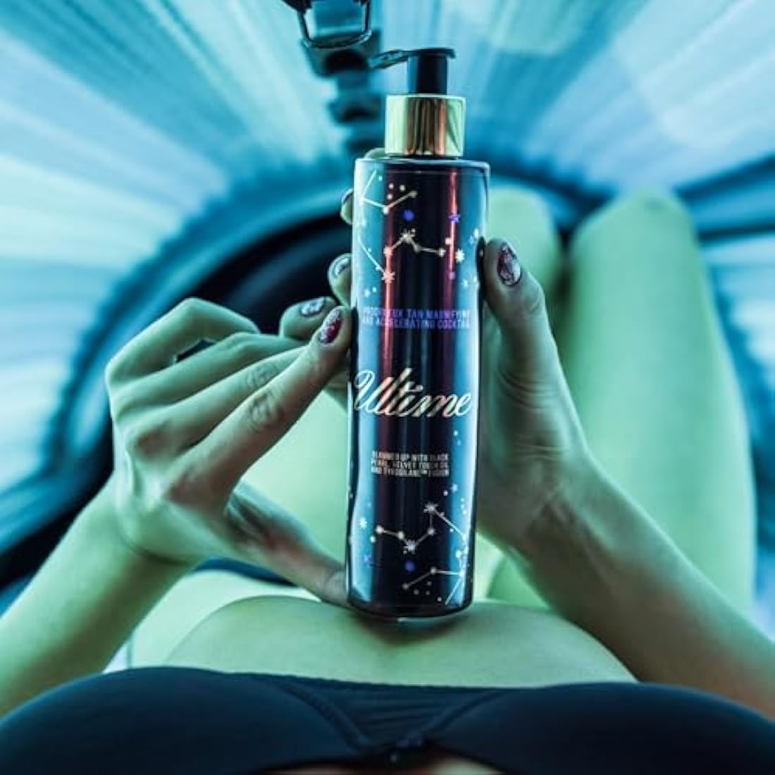 Onyx Ultime Triple Bronzer Sunbed Cream | Tanning Accelerator for Deep Dark Tan | Indoor & Outdoor Tan Enhancer | Streak-Free Formula with Hydration | Moisturising Sunbed Lotion | Smooth, Golden Skin