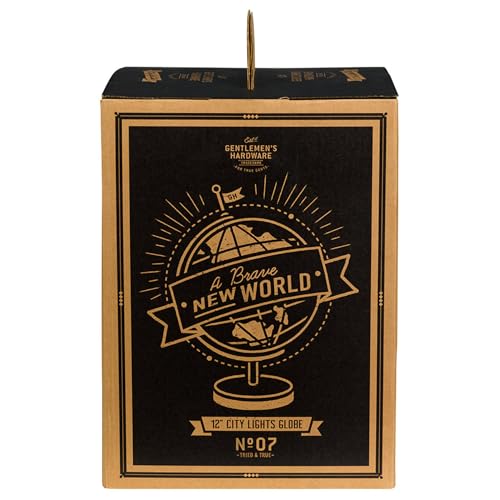Gentlemen's Hardware A Sophisticated Addition to Your Home Decor, Blue, Globe Size: 25.4cm w x 25.4cm h x 25.4cm d