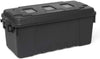 PLANO Sportsman's Trunk - Medium 64ltr,Charcoal, Military-Grade Storage Box with Lid, Heavy Duty, Large, Camping & Army Storage Trunks, Perfect for