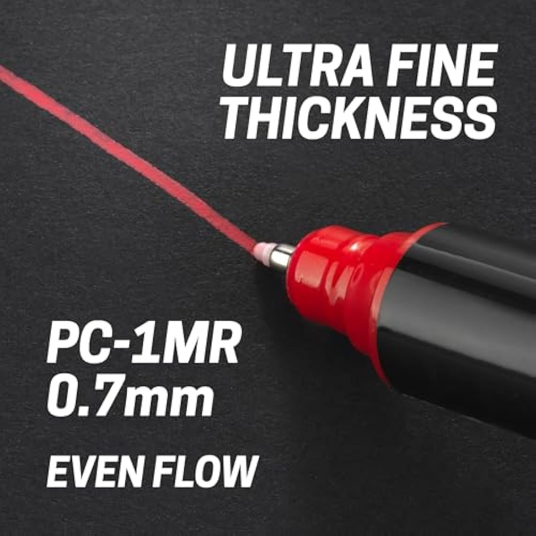 POSCA Pens PC-1MR Ultra Fine Acrylic Felt Tip Coloured Permanent Paint Markers for Adults, Kids. Perfect for Colouring, Fabric, Graffiti, Watercolour, Outline Drawing, Window and Glass Art. 8 Pack