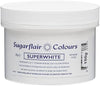 Sugarflair Superwhite Icing Whitener Food Colouring Powder For Whitening Buttercream, Sugar Paste, Royal Icing, Modelling Pastes, Chocolate and more - 150g