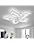 YUNLONG Smart Ceiling Fans with Lights Compatible with Alexa and Google Assistant, Ceiling Fans with Lamps and Remote, Reversible DC Motor, 6 Speed, Dimmable, Memory Function, for Bedroom, White