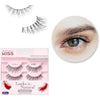 KISS Looks So Natural False Eyelashes Double Pack, Lightweight & Comfortable, Tapered End Technology, Reusable, Cruelty-Free, Contact Lens Friendly, Style 'Sultry', 2 Pairs Fake Eyelashes