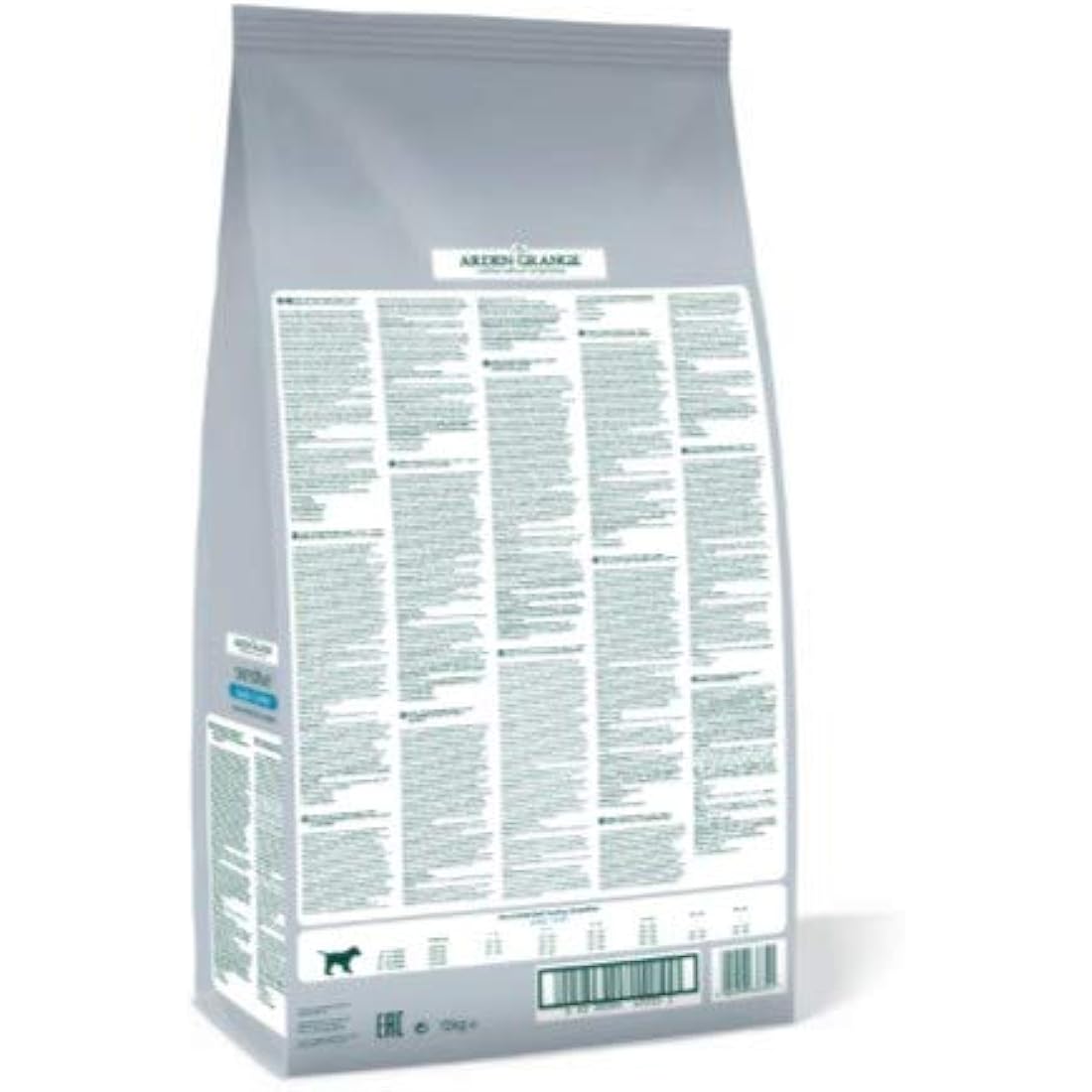 Arden Grange Sensitive Puppy/Junior Dry Dog Food Grain Free Ocean White Fish and Potato, 12 kg