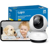 Tapo C220 2K Pan/Tilt Indoor Camera, WiFi Security Camera, AI Detections, Customizable Privacy Mode, 2-Way Audio, Night Vision, Cloud and Local Storage, Works With Alexa and Google, No Monthly Fee