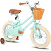 STITCH 14 inch Kids Bike for 3-11 years Girls, 12/14/16 Girls Bike with Training Wheels & Basket, 20 inch with kickstand