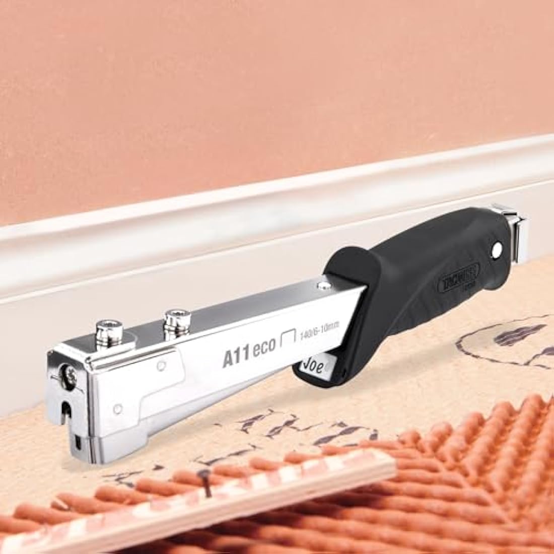 Tacwise 1778 A11 ECO Hammer Tacker with 60,000 140/8mm Staples, Uses Type 140/6-10 mm Staples