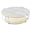 Onlyfire GCG-8552 Cooking System (2xGrates, 1xRack, 2xHeat deflectors) Fits for Ceramic Grill, Compatible for Large Big Green Egg, Kamado Joe Classic,