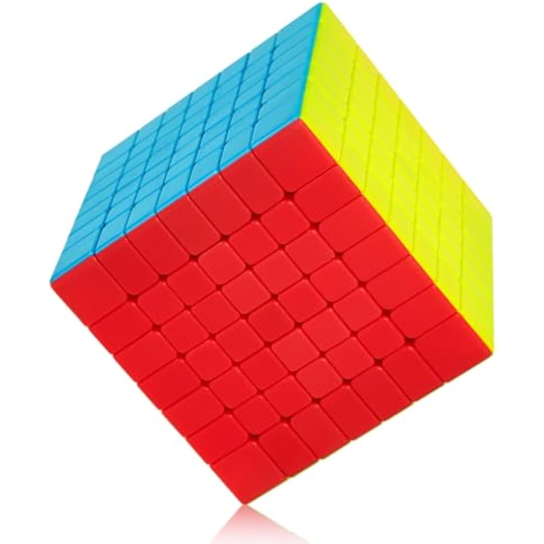 ROXENDA Speed Cube - Fast Smooth Turning Solid Durable & Stickerless Frosted, Best 3D Puzzle Magic Cube Toy - Turns Quicker than Original for kids Gift & Adult & Children(7x7x7 Cube)