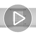 Deconovo Grey Curtains 66 x 54 Inch Drop Foil Printed Wave Line Room Darkening Curtains Thermal Insulated Energy Saving Super Soft Eyelet Blackout Curtains for Bedroom Light Grey 2 Panels
