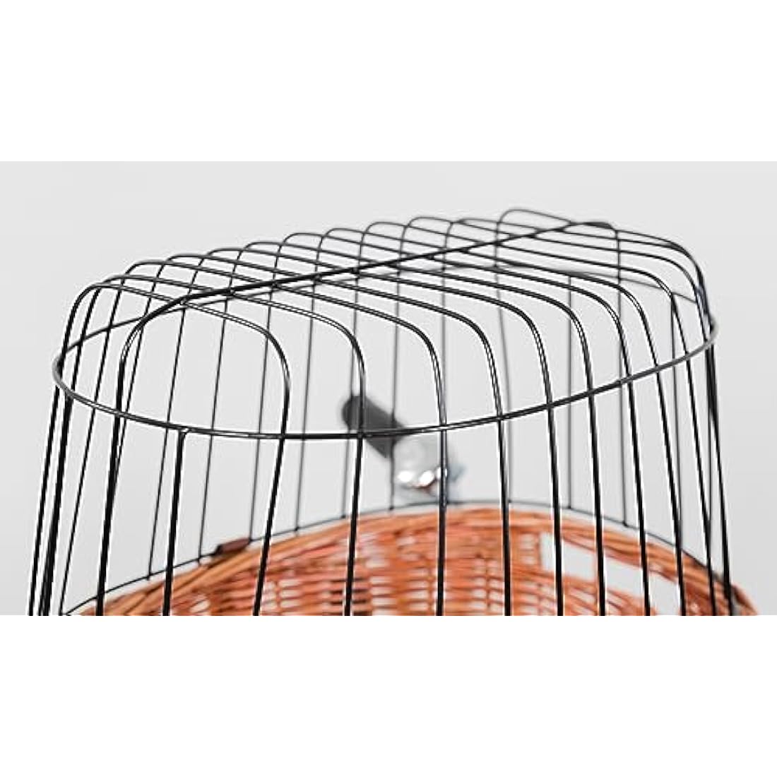Trixie 2806 Front dog bike basket, 44 × 48 × 33 cm, natural