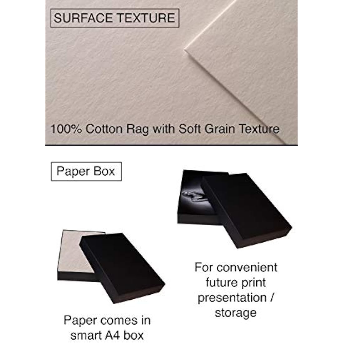 Marrutt 312gsm Smooth Fine Art Production Inkjet Photo Paper - A4, 25 Sheets