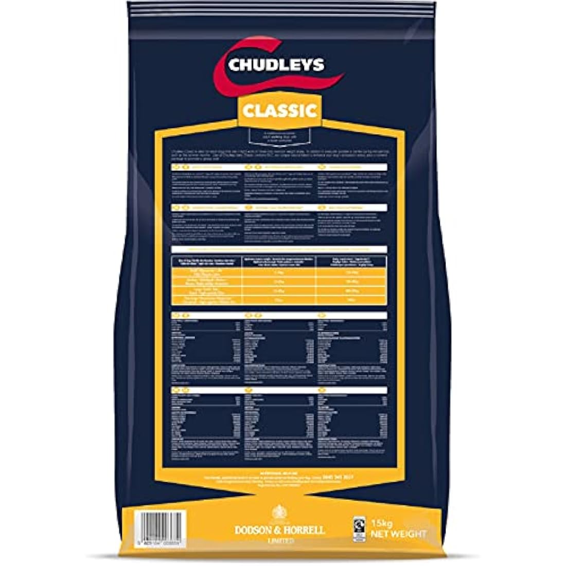 Chudleys Classic Complete Dry Dog Food - Rich in Chicken, 15 kg