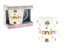 Pretty Grandma Fine China Mug - Abigail Patchwork Design