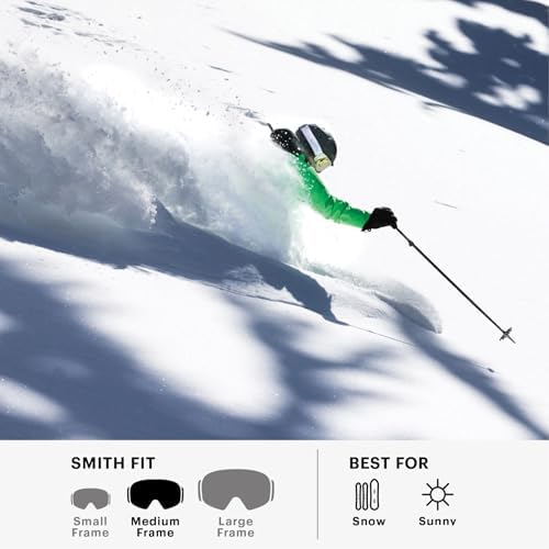 SMITH Blazer Goggles with Carbonic-x Lens – Performance Snowsports Goggles for Skiing & Snowboarding – For Men & Women