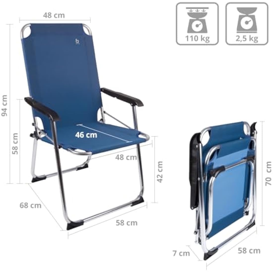 Bo-Camp - Chair - Copa Rio - Comfort