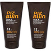 PIZ BUIN – Tan & Protect Tan Intensifying Lotion SPF 15 150ml Pack of 2