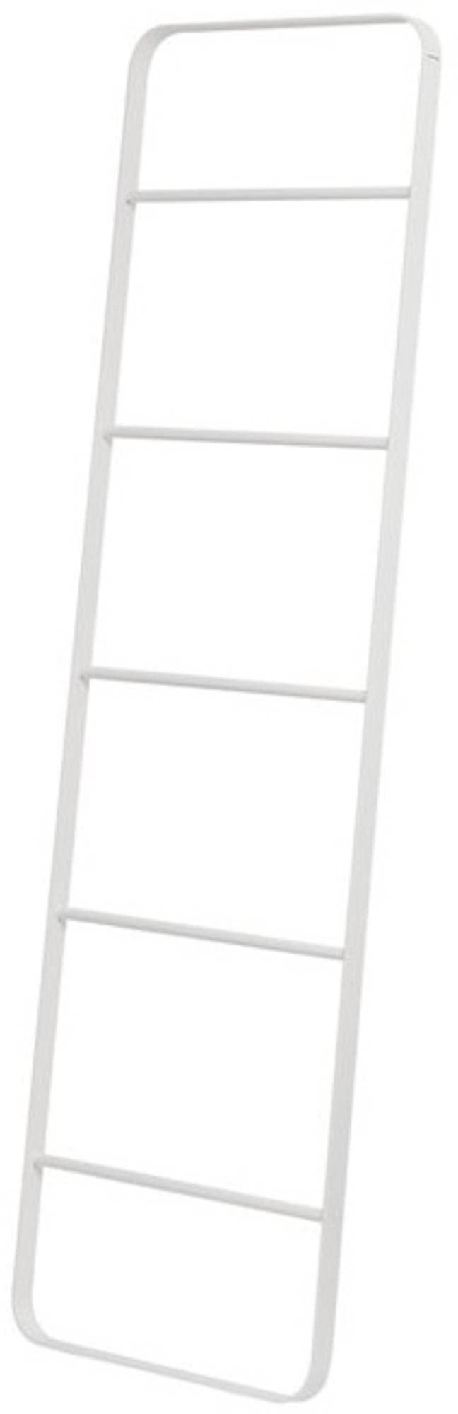 Sealskin Brix Decorative Ladder Towel Rack, Metal, White, 50 x 170 x 35 cm