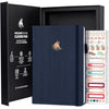 Clever Fox Ultimate Achiever’s Goal Planner - Focus & Productivity 90 Day Journal. Daily Weekly Monthly Planner Organizer & Hourly Schedule Notebook - Undated, Hardcover, A5 Size, Navy Blue