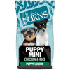 Burns Pet Nutrition Hypoallergenic Complete Dry Dog Food Puppy Mini Chicken and Rice 6 kg