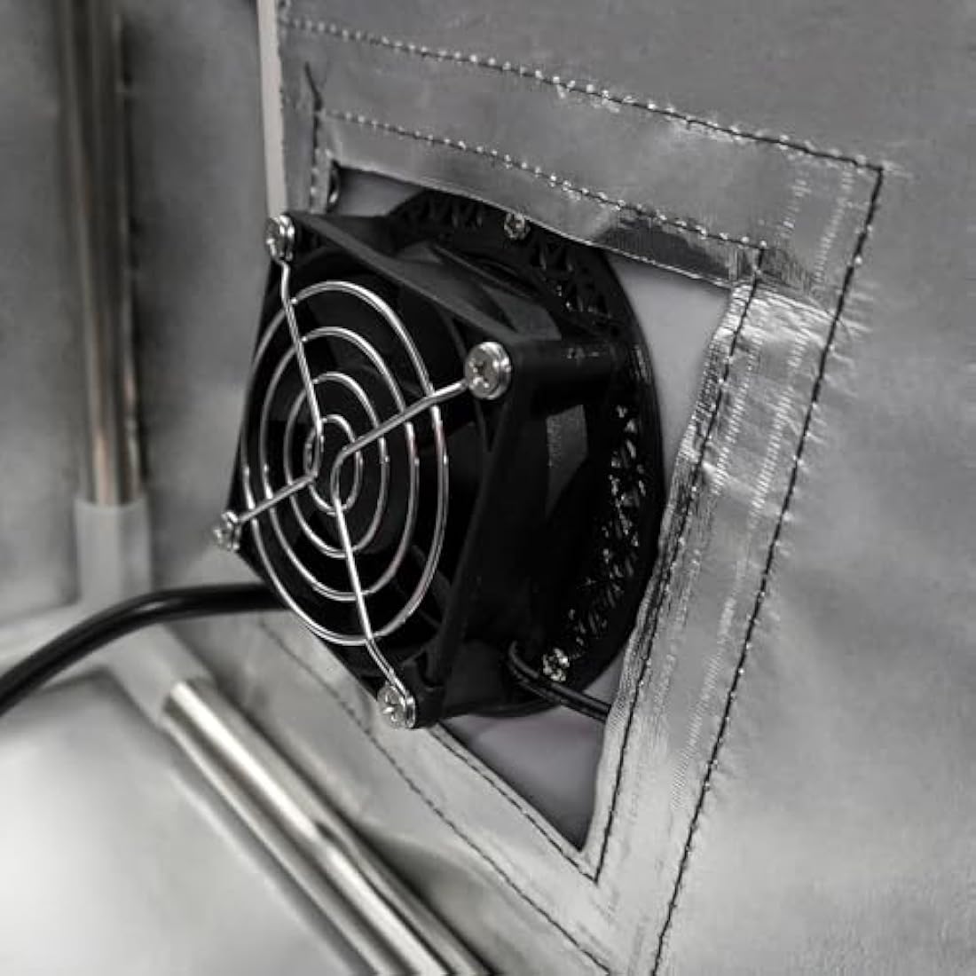 Resin 3D Printer Enclosure with Ventilation Filter, 12V Fan 5000RPM with Speed Control Fume Extraction, Dustproof Tent Constant Temperature Protective Cover for Ender 3 Pro/V2/Ender3 S1/ Neo