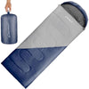 Clostnature Sleeping Bag for Adults and Kids - Compact Lightweight Sleeping Bag, 4 Season Ultralight Camping Sleeping Bag for Summer, Winter, Children, Girls, Boys - Storage Sack Included(Left Zipper)