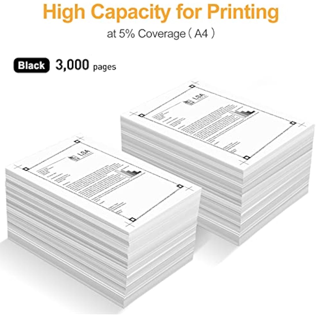 LeciRoba B205 B210 B215 (3000 pages) Replacement for Xerox 106R04347 106R04346 Toner Cartridge, Use with Xerox B205 B205MFP B205NI B210 B210DNI B215 B215MFP B215DNI (2-Black)
