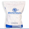 BlasterGlass Hi-Tech 10kg bag 40-60 Grit Abrasive Glass Sand Blasting Media for Blast Cabinets and Sand Blasting Guns - for Cleaning, Peening and prep