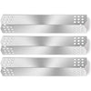 GFTIME 37cm Heat Plate for Beefeater 3, Napoleon, Nexgrill, Grillmaster, Charbroil, Broilmaster, Stainless Steel Flame Tamer, Heat Shield, 3 Pack