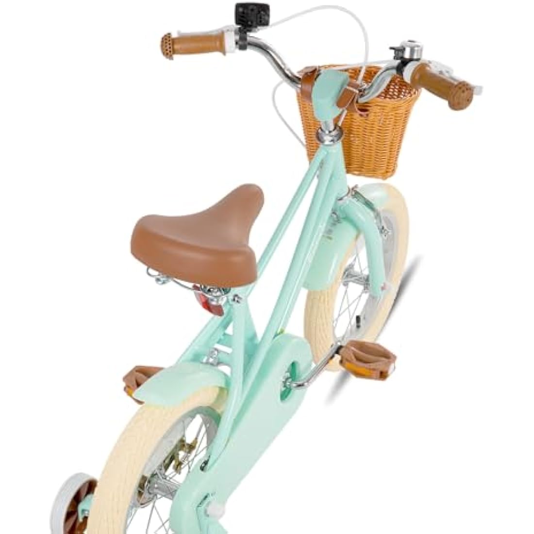 STITCH 14 inch Kids Bike for 3-11 years Girls, 12/14/16 Girls Bike with Training Wheels & Basket, 20 inch with kickstand