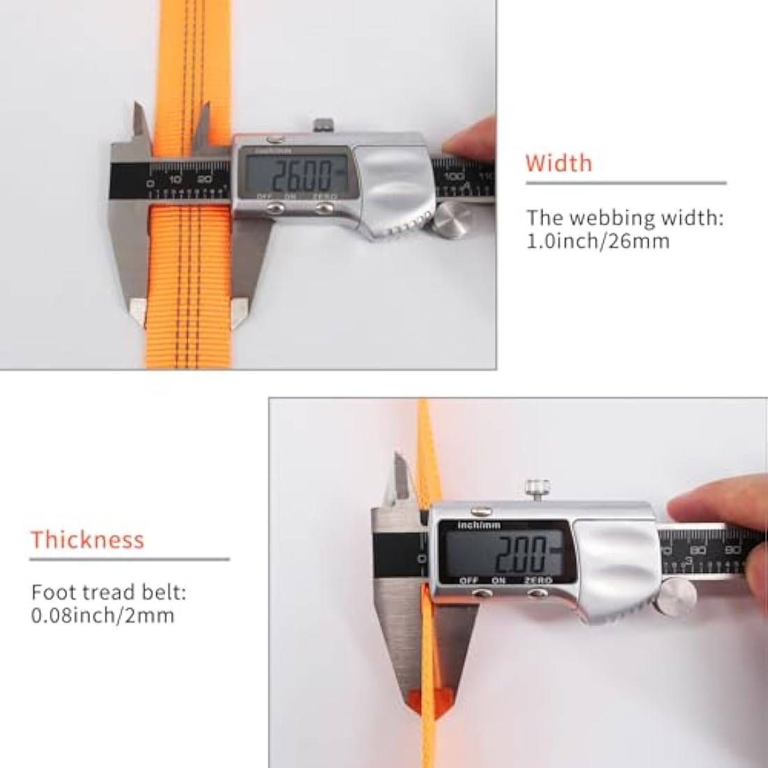 NewDoar UIAA & CE Certified 1 inch Nylon Tubular Webbing Tube/Tubular Climbing Webbing - Heavy Duty Strap for Rescue, Climbing, Harnesses, Rock Work & Firefighting
