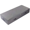 Amonsen 100 * 43 * 18 cm Sturdy Shape Underbed Shoes Storage Organizer Containers with Zip Lid, Longer Underbed Organizer Bins, Dark Gray
