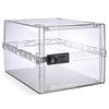 Lockabox One Crystal | Premium Lockable Storage Box | 10 Litre Combination Lock Box For Food, Medicine & Home Safety | BPA-Safe