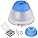 FOUR E'S SCIENTIFIC Vortex Mixer with Extra Silicone Cap&100pcs Mixing Balls, Paint Shaker Mixer Fixed 5000RPM, Vortex Shaking Blender for Laboratory/Nail Polish Bottle/Acrylic Paints