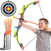 Hollyhi Bow Arrow Set for Kids, LED Light Up Archery Set Toys with 10 Arrows, Indoor Outdoor Shooting Games Hand-eye coordination Birthday Gifts for 5 6 7 8 9 10 11 12 13 14 Year Old Boys Girls
