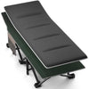 OVERMONT Oversized Folding Camping Beds with Cushion - Extra Wide Portable Folding Cot for Adults with Carry Bag for Outdoor Travel Home Office Nap, Supports 550 lbs