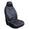 rhinos autostyling FOR MERCEDES SPRINTER 2019 - Single Heavy Duty Driver Captain Passenger Van Car Seat Cover Protector Waterproof - BLACK - 1 x Front