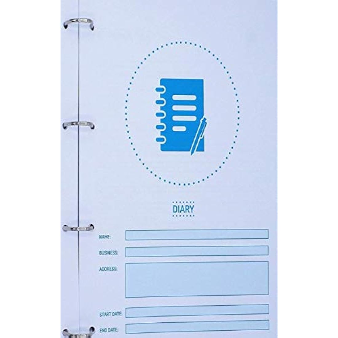 Safer Food Better Business for Caterers SFBB 24 Month Diary + 24 Month Fridge/Freezer Checklist Hole Punched